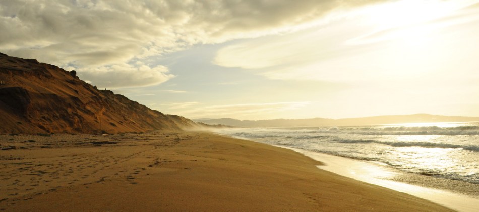 Sunset at Fort Ord Dunes SP