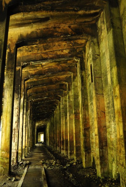 The largest concrete snowshed on the Iron Goat Trail