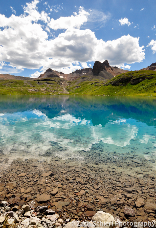 Golden Horn reflected in Ice Lake