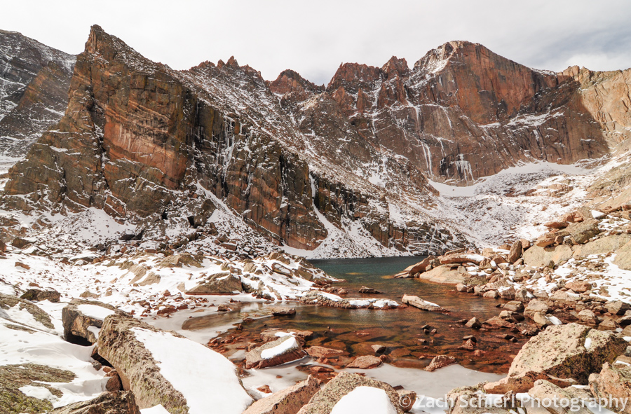 Chasm Lake and Longs Peak