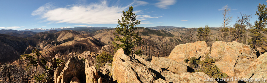 Panorama from the summit of Mt. McConnel