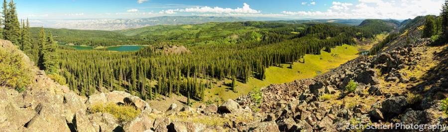 Panorama from Crag Crest, Grand Mesa, Colorado