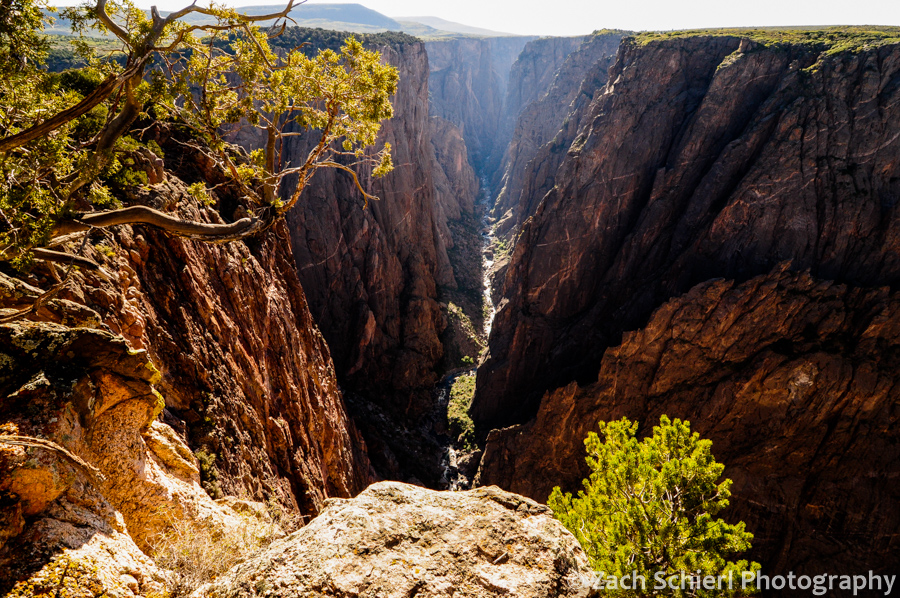 Black Canyon of the Gunnison from Excalmation Point