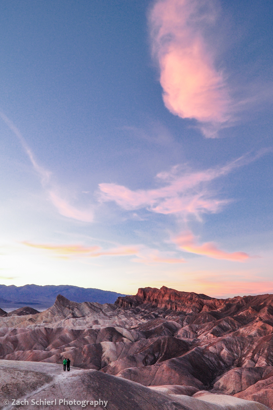 Sunset at Zabriskie Point, Death Valley National Park