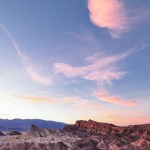 Sunset at Zabriskie Point, Death Valley National Park