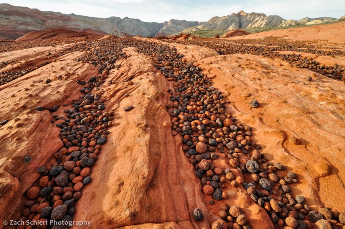 moqui marbles in snow canyon state park, Utah