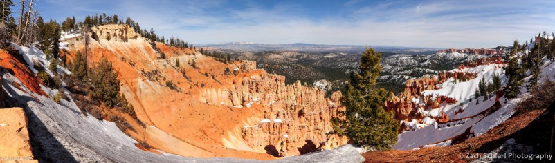 Panoramic view from Farview Point, Bryce Canyon National Park